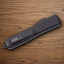 Microtech Auto Ultratech Gen III Folding Knife 3.5" Bohler M390MK Steel Blade Black Aluminum Handle