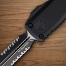 Microtech Auto Ultratech Gen III Folding Knife 3.5" Bohler M390MK Steel Blade Black Aluminum Handle