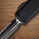 Microtech Auto Ultratech Gen III Folding Knife 3.5" Bohler M390MK Steel Blade Black Aluminum Handle