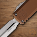 Microtech Auto Ultratech Gen IV Folding Knife 3.5" Bohler M390MK Steel Blade Brown Aluminum Handle