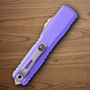 Microtech Auto Ultratech Gen IV Folding Knife 3.5" Bohler M390MK Steel Blade Purple Aluminum Handle