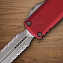Microtech Auto Ultratech Gen IV Folding Knife 3.5" Bohler M390MK Steel Blade Merlot Aluminum Handle