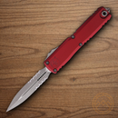 Microtech Auto Ultratech Gen IV Folding Knife 3.5" Bohler M390MK Steel Blade Merlot Aluminum Handle