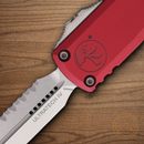 Microtech Auto Ultratech Gen IV Folding Knife 3.5" Bohler M390MK Steel Blade Merlot Aluminum Handle