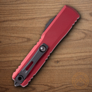 Microtech Auto Ultratech D/E Gen IV Folding Knife 3.5" Bohler M390MK Steel Blade Merlot Aluminum Handle