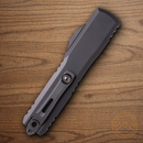 Microtech Auto Ultratech Gen IV Folding Knife 3.5" Bohler M390MK Steel Blade Black Aluminum Handle