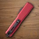 Microtech Auto Ultratech Gen IV Folding Knife 3.5" Bohler M390MK Steel Blade Merlot Aluminum Handle
