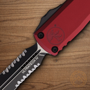 Microtech Auto Ultratech Gen IV Folding Knife 3.5" Bohler M390MK Steel Blade Merlot Aluminum Handle