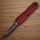 Microtech Auto Ultratech Gen IV Folding Knife 3.5" Bohler M390MK Steel Blade Merlot Aluminum Handle