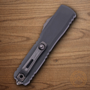 Microtech Auto Ultratech Gen III Folding Knife 3.5" Bohler M390MK Steel Blade Black Aluminum Handle