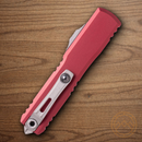 Microtech Auto Ultratech Gen IV Folding Knife 3.5" Bohler M390MK Steel Blade Merlot Aluminum Handle