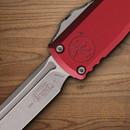 Microtech Auto Ultratech Gen IV Folding Knife 3.5" Bohler M390MK Steel Blade Merlot Aluminum Handle