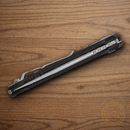 Microtech Auto LUDT Folding Knife 3.5" Bohler M390MK Steel Blade Black Aluminum Handle