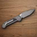 Microtech Auto LUDT GenIII Folding Knife 3.5" Bohler M390MK Steel Blade Gray/Black Aluminum Handle
