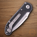 Microtech Auto LUDT GenIII Folding Knife 3.5" Bohler M390MK Steel Blade Black Aluminum Handle
