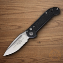 Microtech Auto LUDT GenIII Folding Knife 3.5" Bohler M390MK Steel Blade Black Aluminum Handle