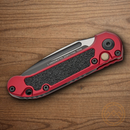 Microtech Auto LUDT GenIII Folding Knife 3.5" Bohler M390MK Steel Blade Merlot/Black Aluminum Handle
