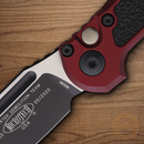 Microtech Auto LUDT GenIII Folding Knife 3.5" Bohler M390MK Steel Blade Merlot/Black Aluminum Handle