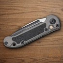 Microtech Auto LUDT GenIII Folding Knife 3.5" Bohler M390MK Steel Blade Gray/Black Aluminum Handle