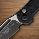 Microtech Auto LUDT GenIII Folding Knife 3.5" Bohler M390MK Steel Blade Black Aluminum Handle