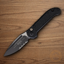 Microtech Auto LUDT GenIII Folding Knife 3.5" Bohler M390MK Steel Blade Black Aluminum Handle