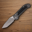Microtech Auto LUDT GenIII Folding Knife 3.5" Bohler M390MK Steel Blade Gray/Black Aluminum Handle