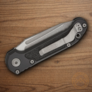 Microtech Auto LUDT GenIII Folding Knife 3.5" Bohler M390MK Steel Blade Black Aluminum Handle