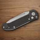 Microtech Auto LUDT GenIII Folding Knife 3.5" Bohler M390MK Steel Blade Black Aluminum Handle