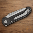 Microtech Auto LUDT GenIII Folding Knife 3.5" Bohler M390MK Steel Blade Black Aluminum Handle