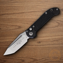Microtech Auto LUDT GenIII Folding Knife 3.5" Bohler M390MK Steel Blade Black Aluminum Handle