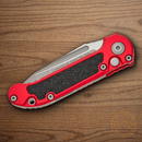Microtech Auto LUDT GenIII Folding Knife 3.5" Bohler M390MK Steel Blade Merlot Aluminum Handle