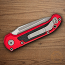 Microtech Auto LUDT GenIII Folding Knife 3.5" Bohler M390MK Steel Blade Merlot Aluminum Handle