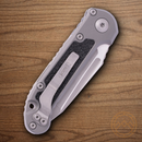 Microtech Auto LUDT GenIII Folding Knife 3.5" Bohler M390MK Steel Blade Gray/Black Aluminum Handle
