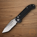 Microtech Auto LUDT GenIII Folding Knife 3.5" Bohler M390MK Steel Blade Black Aluminum Handle