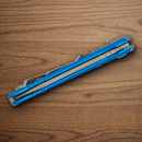 Microtech Auto LUDT GenIII Folding Knife 3.5" Bohler M390MK Steel Blade Blue/Black Aluminum Handle