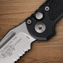 Microtech Auto LUDT GenIII Folding Knife 3.5" Bohler M390MK Steel Blade Black Aluminum Handle