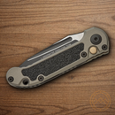 Microtech Auto LUDT GenIII Folding Knife 3.5" Bohler M390MK Steel Blade Gray/Black Aluminum Handle