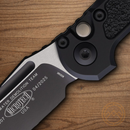 Microtech Auto LUDT GenIII Folding Knife 3.5" Bohler M390MK Steel Blade Black Aluminum Handle