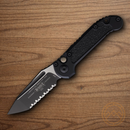 Microtech Auto LUDT GenIII Folding Knife 3.5" Bohler M390MK Steel Blade Black Aluminum Handle