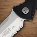Microtech SOCOM Alpha Mini Fixed Knife 3.75" Stainless Steel Blade Black G10 Handle