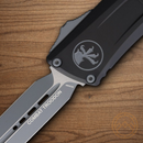 Microtech Auto Combat Troodon DE Gen III Folding Knife 4" Bohler M390MK Steel Blade Black Aluminum Handle