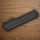 Microtech Auto Combat Troodon DE Gen III Folding Knife 4" Bohler M390MK Steel Blade Black Aluminum Handle