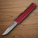 Microtech Auto Combat Troodon SE Gen III Folding Knife 4" Premium Steel Blade Merlot Aluminum Handle
