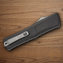 Microtech Auto Combat Troodon SE Gen III Folding Knife 4" Premium Steel Blade Black Aluminum Handle