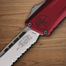 Microtech Auto Combat Troodon SE Gen III Folding Knife 4" Premium Steel Blade Merlot Aluminum Handle