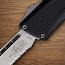 Microtech Auto Combat Troodon SE Gen III Folding Knife 4" Premium Steel Blade Black Aluminum Handle