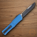 Microtech Auto Combat Troodon SE Gen III Folding Knife 4" Premium Steel Blade Blue Aluminum Handle