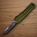 Microtech Auto Combat Troodon SE Gen III Folding Knife 4" Premium Steel Blade OD Green Aluminum Handle