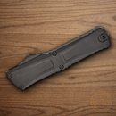 Microtech Auto Combat Troodon SE Gen III Folding Knife 4" Premium Steel Blade Black Aluminum Handle