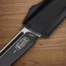 Microtech Auto Combat Troodon SE Gen III Folding Knife 4" Premium Steel Blade Black Aluminum Handle